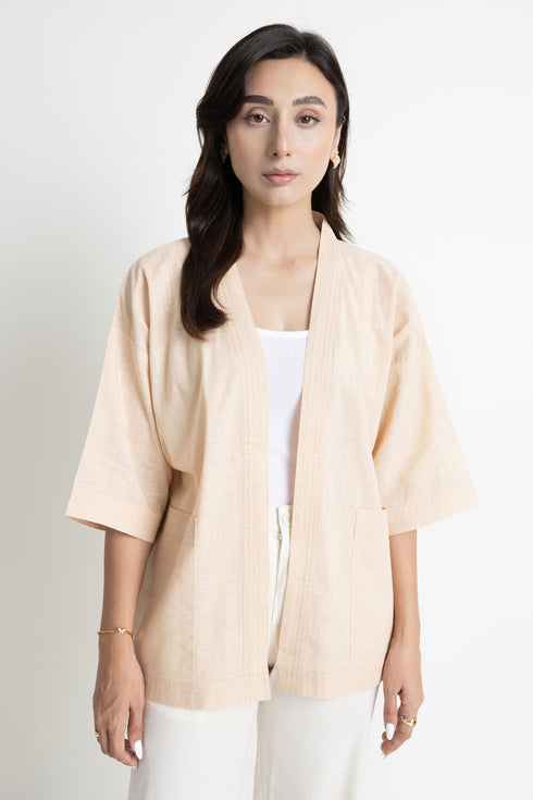Peach Shrug